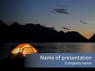 Tranquil Light Time PowerPoint Template