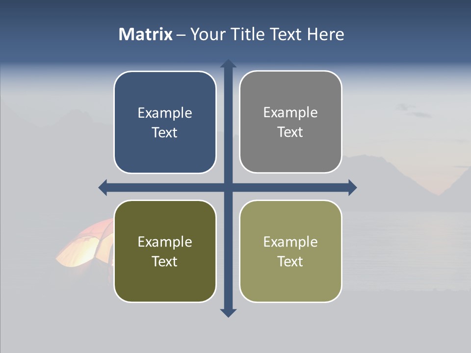 Tranquil Light Time PowerPoint Template