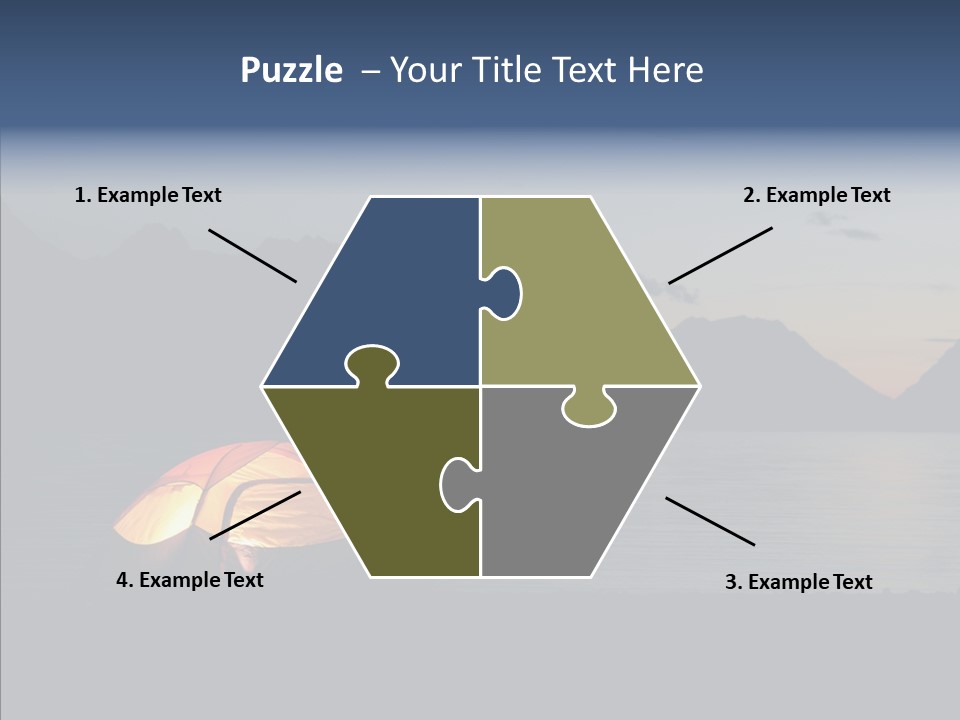 Tranquil Light Time PowerPoint Template