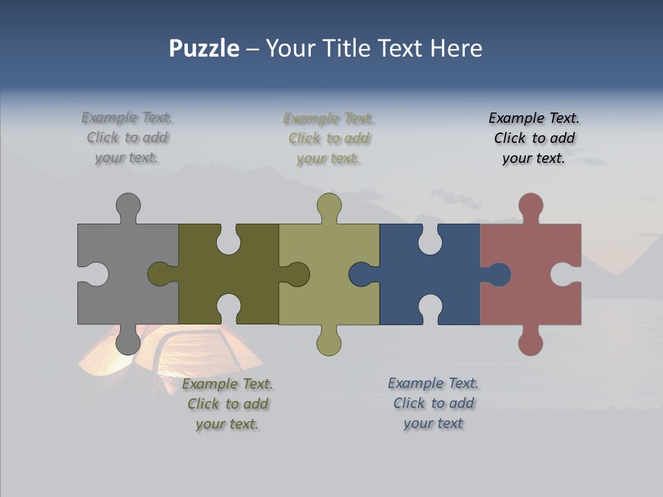 Tranquil Light Time PowerPoint Template