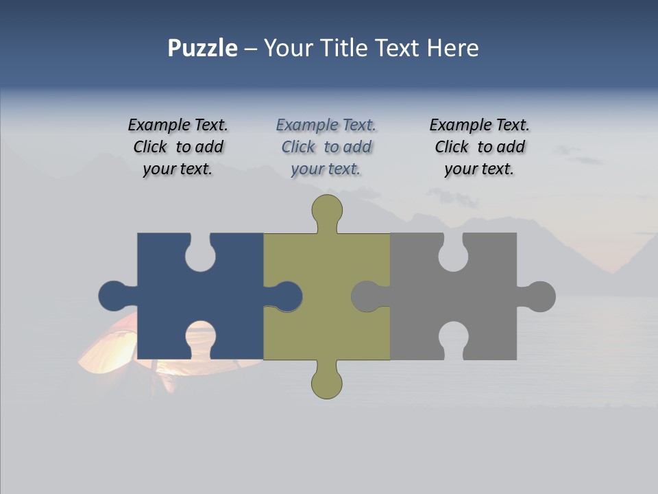 Tranquil Light Time PowerPoint Template