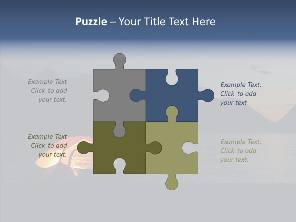 Tranquil Light Time PowerPoint Template