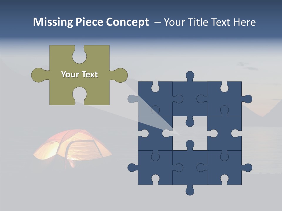 Tranquil Light Time PowerPoint Template