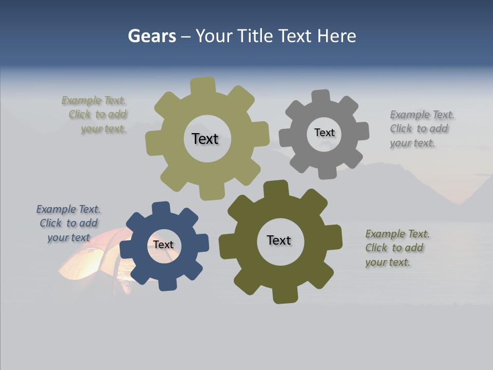 Tranquil Light Time PowerPoint Template