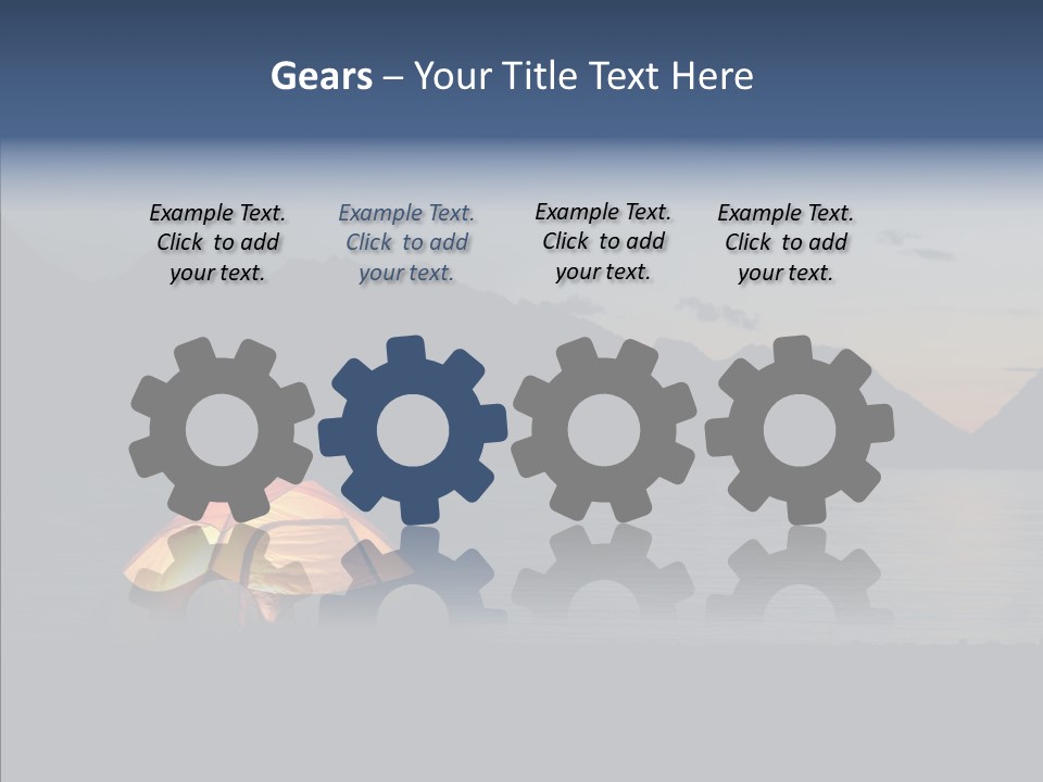 Tranquil Light Time PowerPoint Template