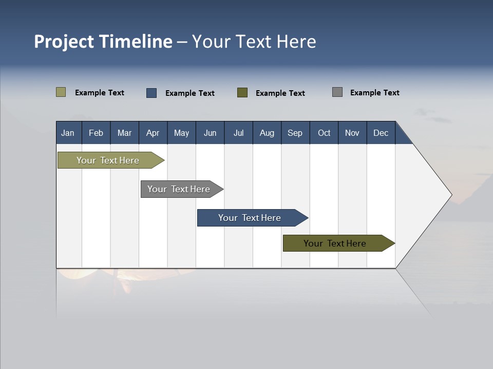 Tranquil Light Time PowerPoint Template
