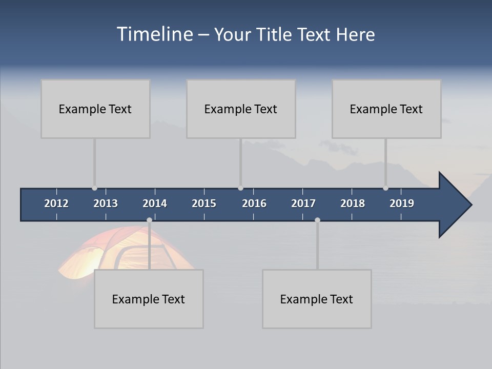 Tranquil Light Time PowerPoint Template