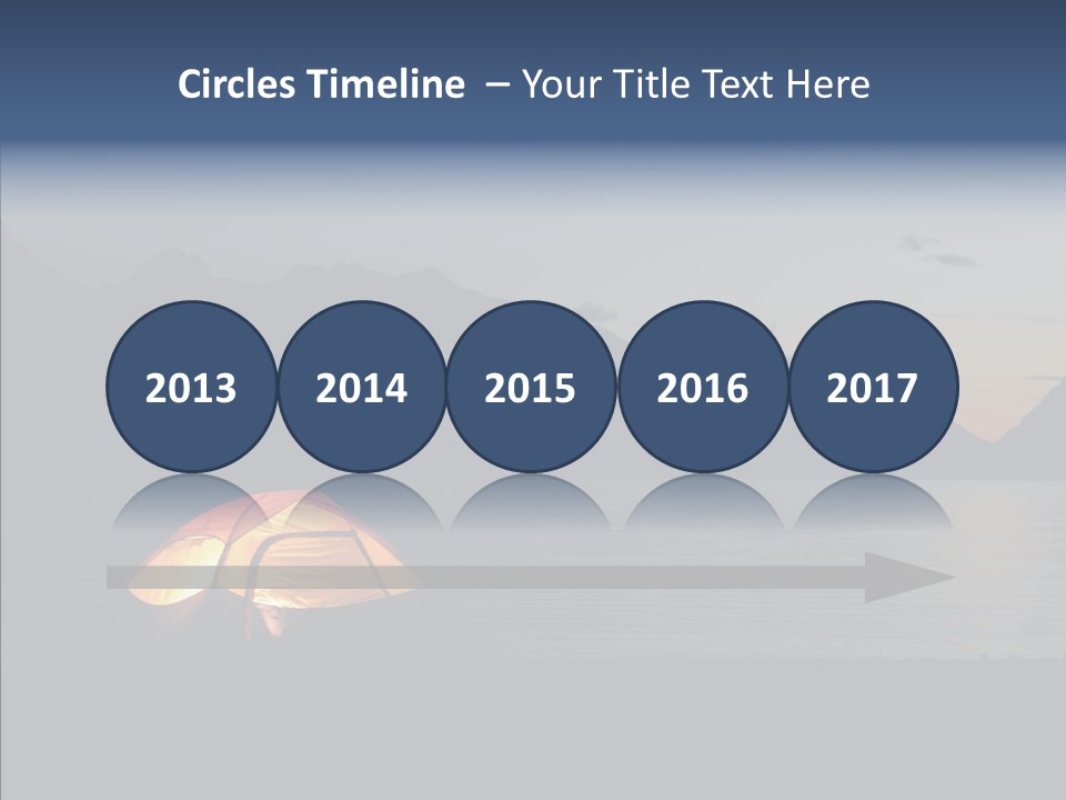 Tranquil Light Time PowerPoint Template