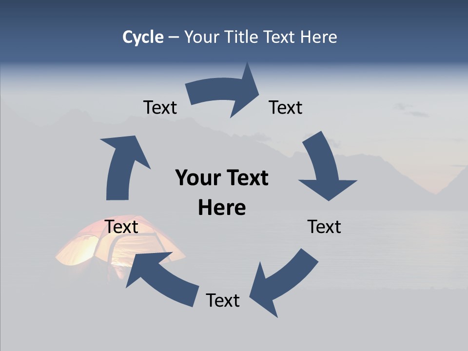 Tranquil Light Time PowerPoint Template
