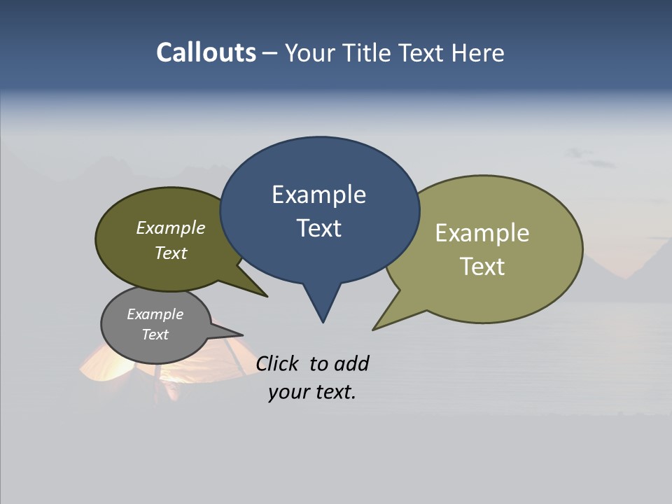 Tranquil Light Time PowerPoint Template