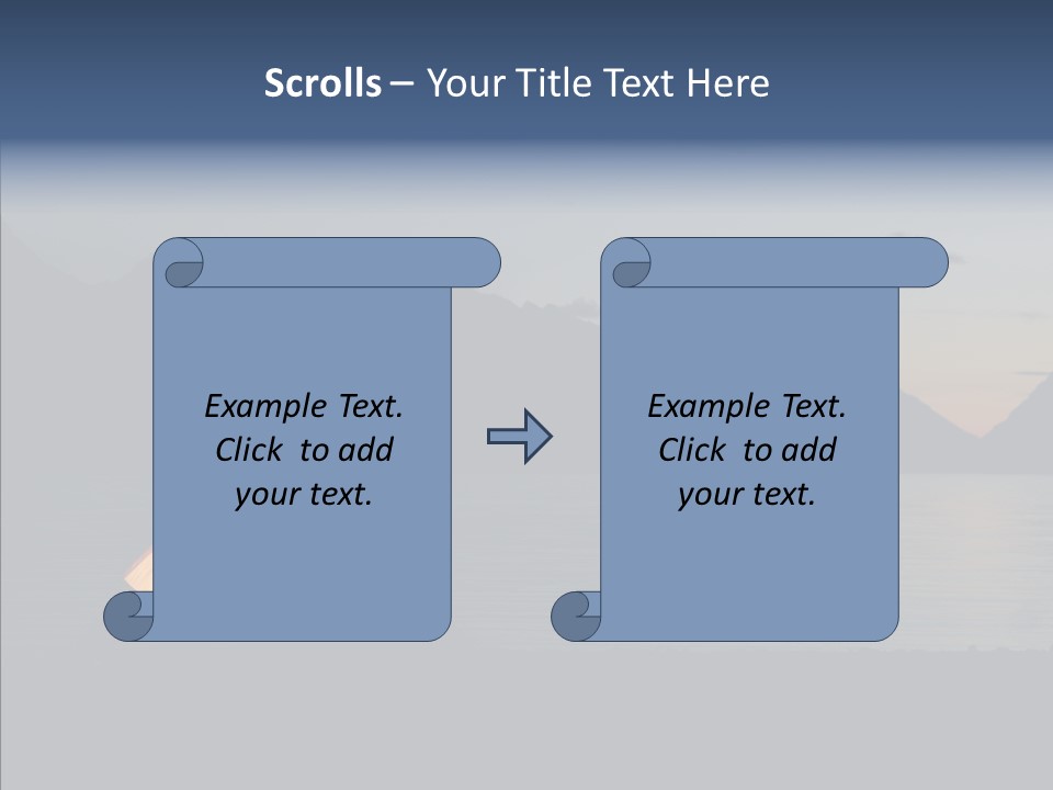 Tranquil Light Time PowerPoint Template