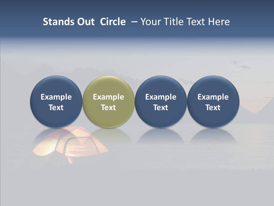 Tranquil Light Time PowerPoint Template
