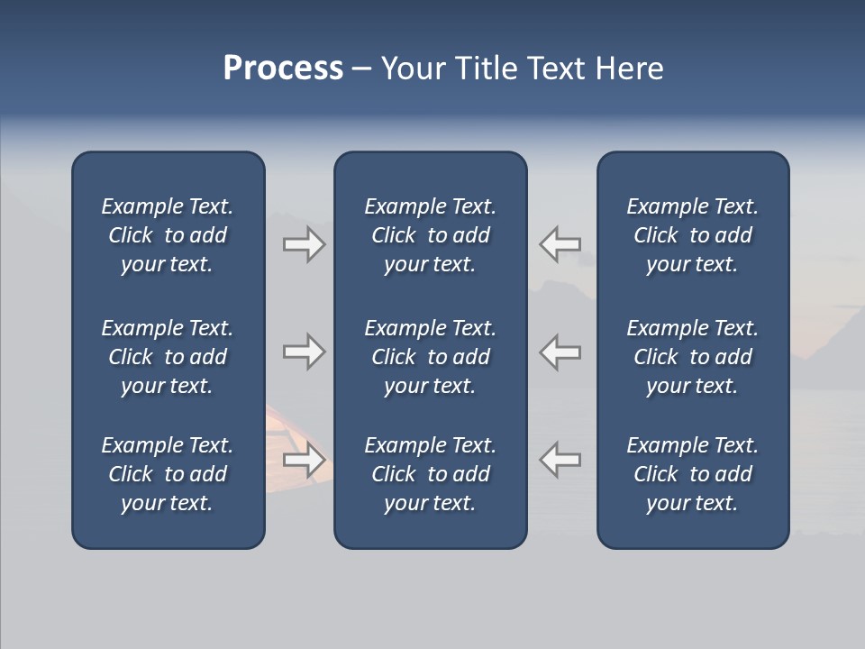 Tranquil Light Time PowerPoint Template