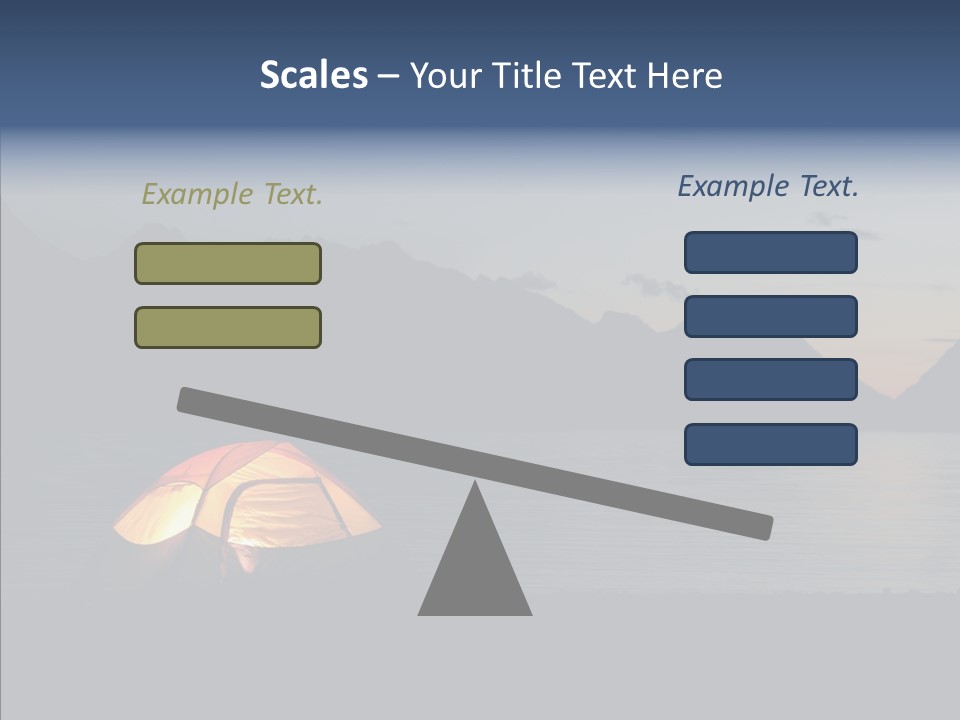 Tranquil Light Time PowerPoint Template