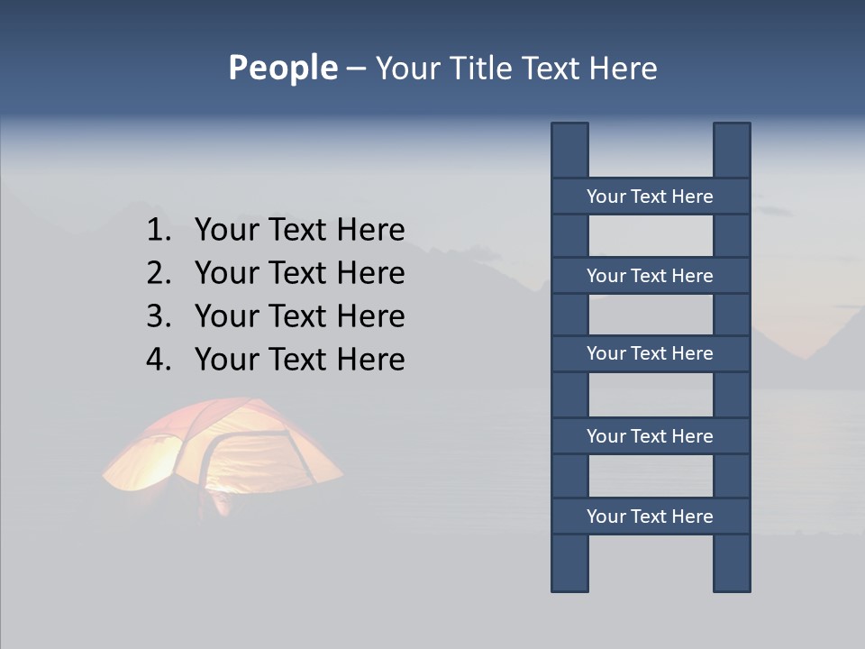 Tranquil Light Time PowerPoint Template
