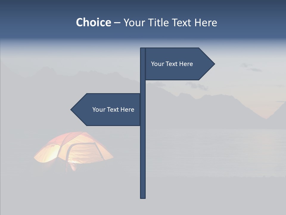 Tranquil Light Time PowerPoint Template