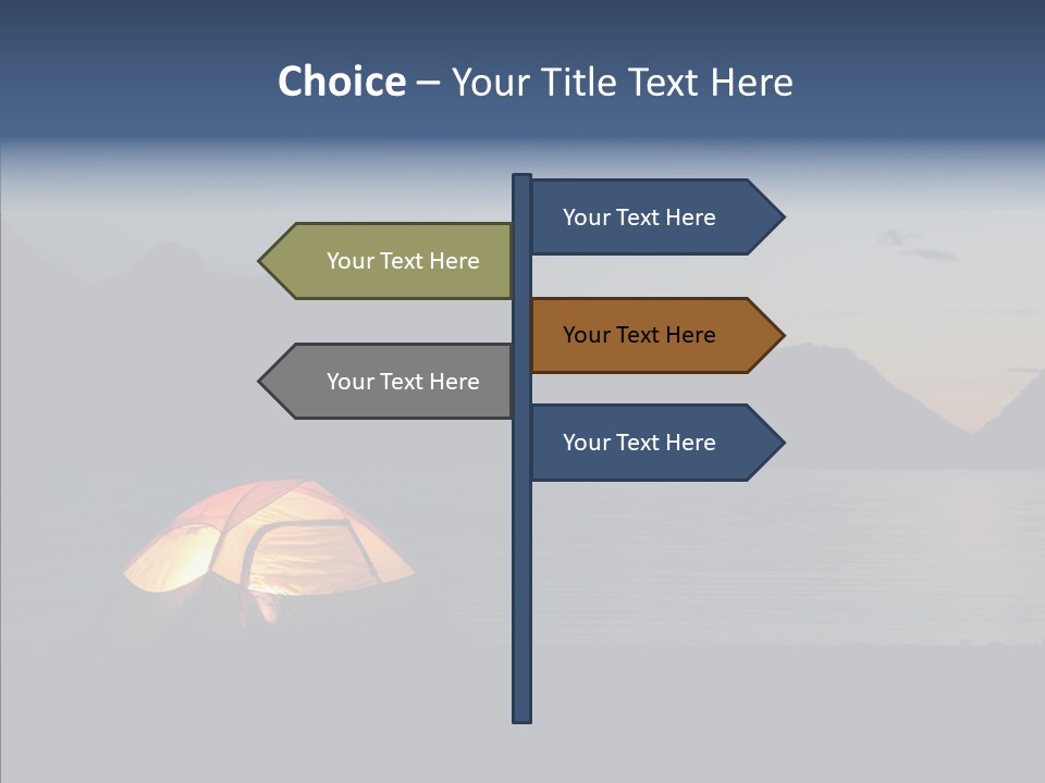 Tranquil Light Time PowerPoint Template