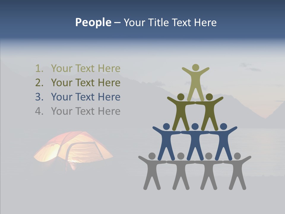 Tranquil Light Time PowerPoint Template