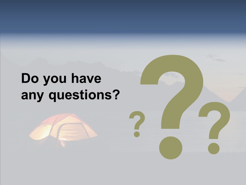 Tranquil Light Time PowerPoint Template