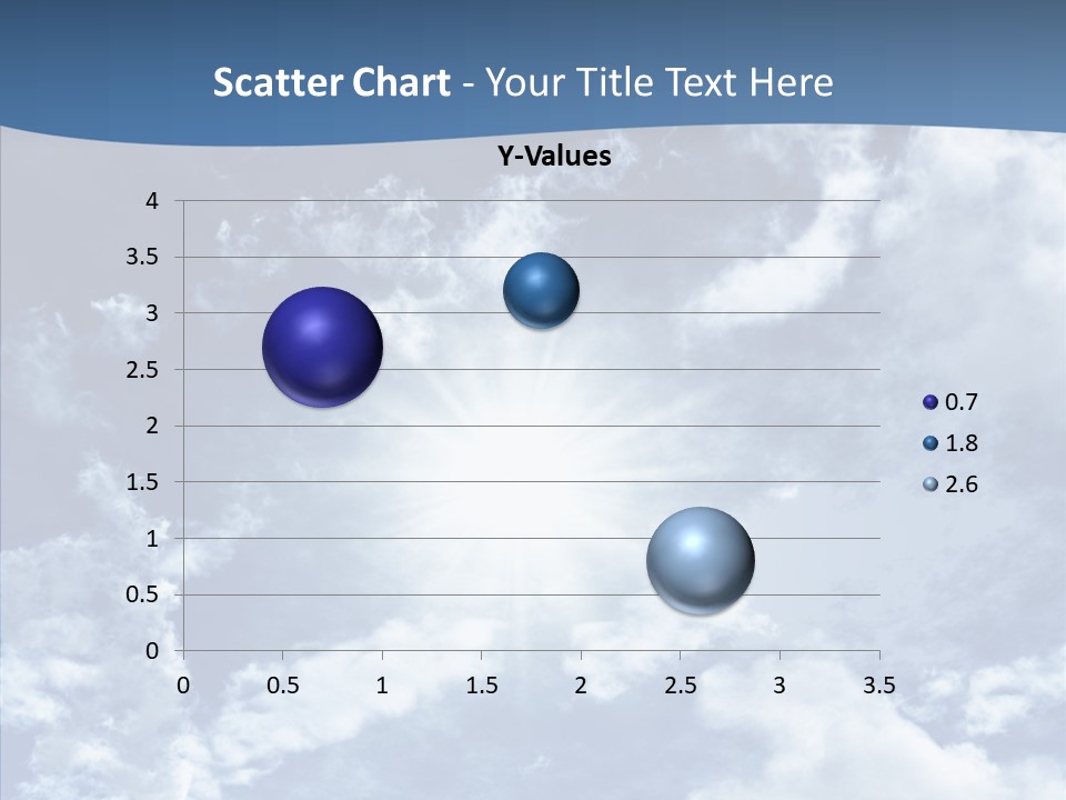 Panorama Bright Blue PowerPoint Template
