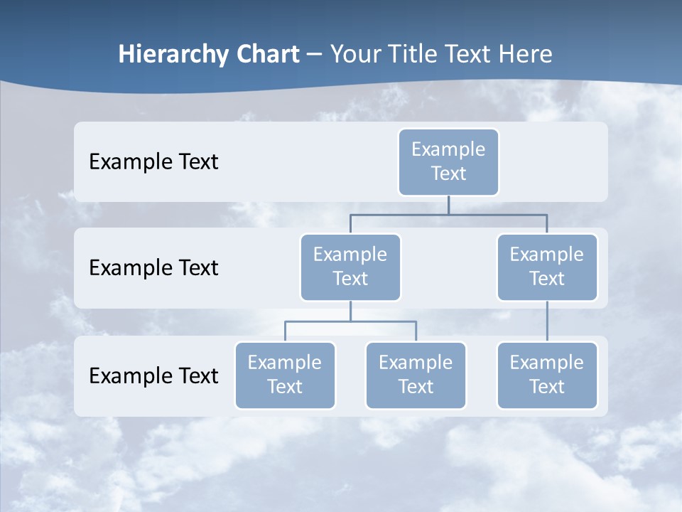 Panorama Bright Blue PowerPoint Template