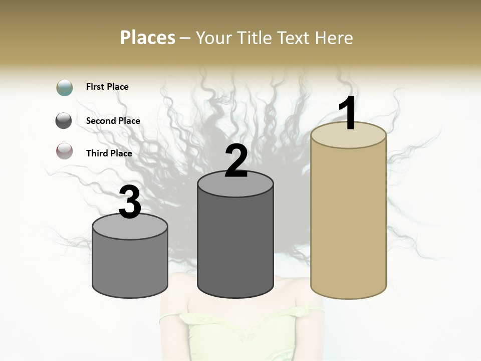 Hairstyle Funny Soft PowerPoint Template