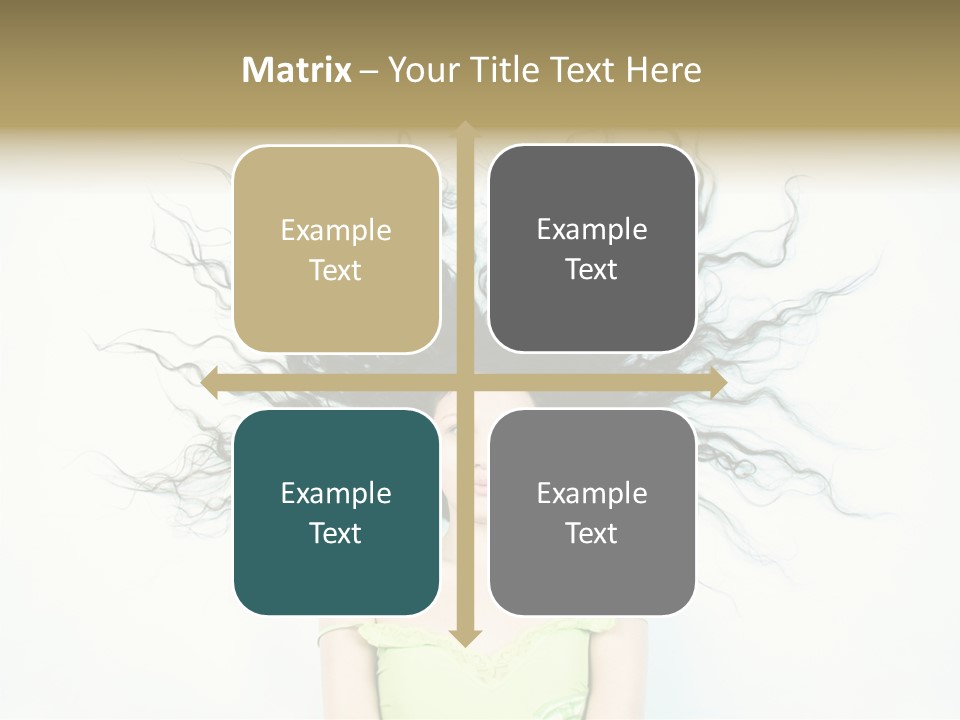 Hairstyle Funny Soft PowerPoint Template