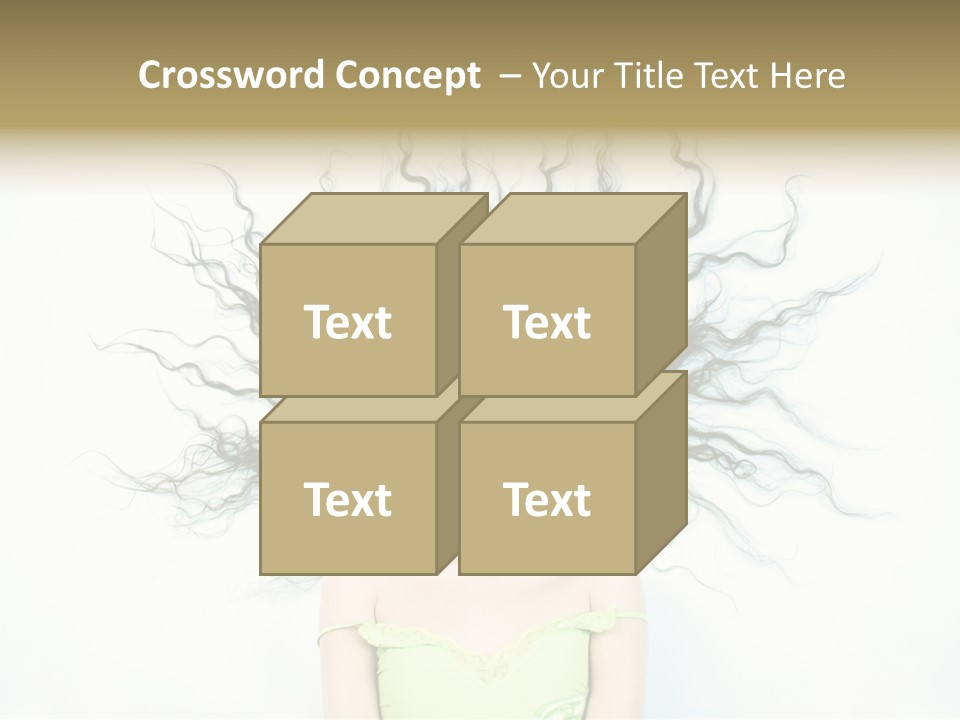 Hairstyle Funny Soft PowerPoint Template