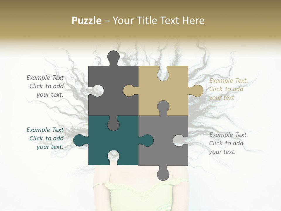 Hairstyle Funny Soft PowerPoint Template