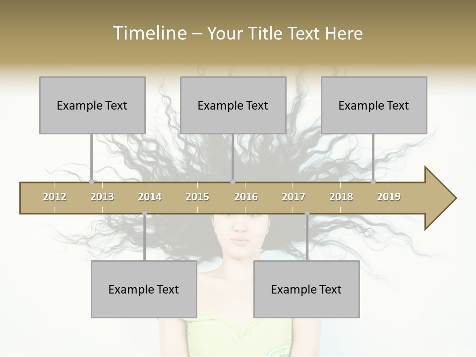 Hairstyle Funny Soft PowerPoint Template