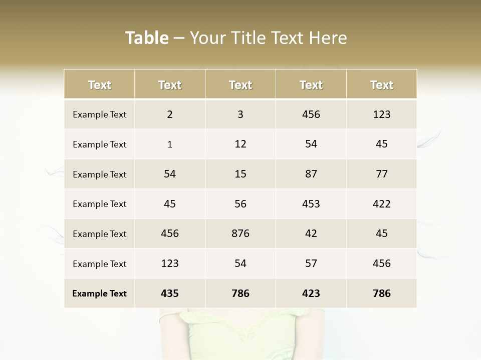 Hairstyle Funny Soft PowerPoint Template