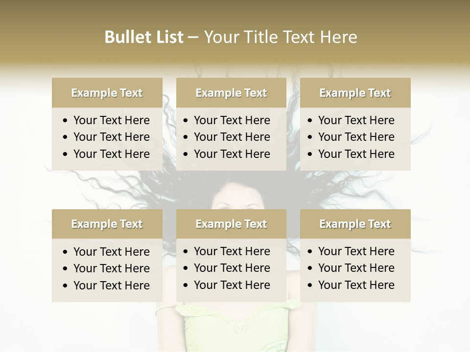 Hairstyle Funny Soft PowerPoint Template