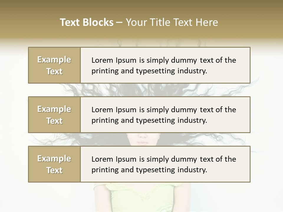 Hairstyle Funny Soft PowerPoint Template