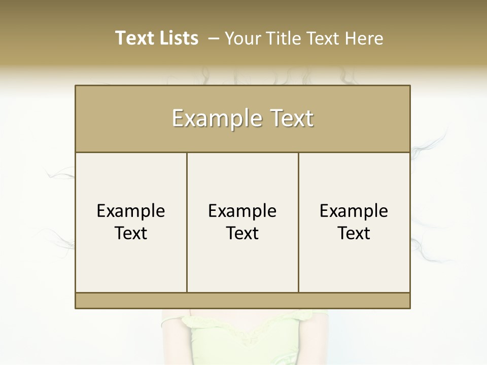 Hairstyle Funny Soft PowerPoint Template