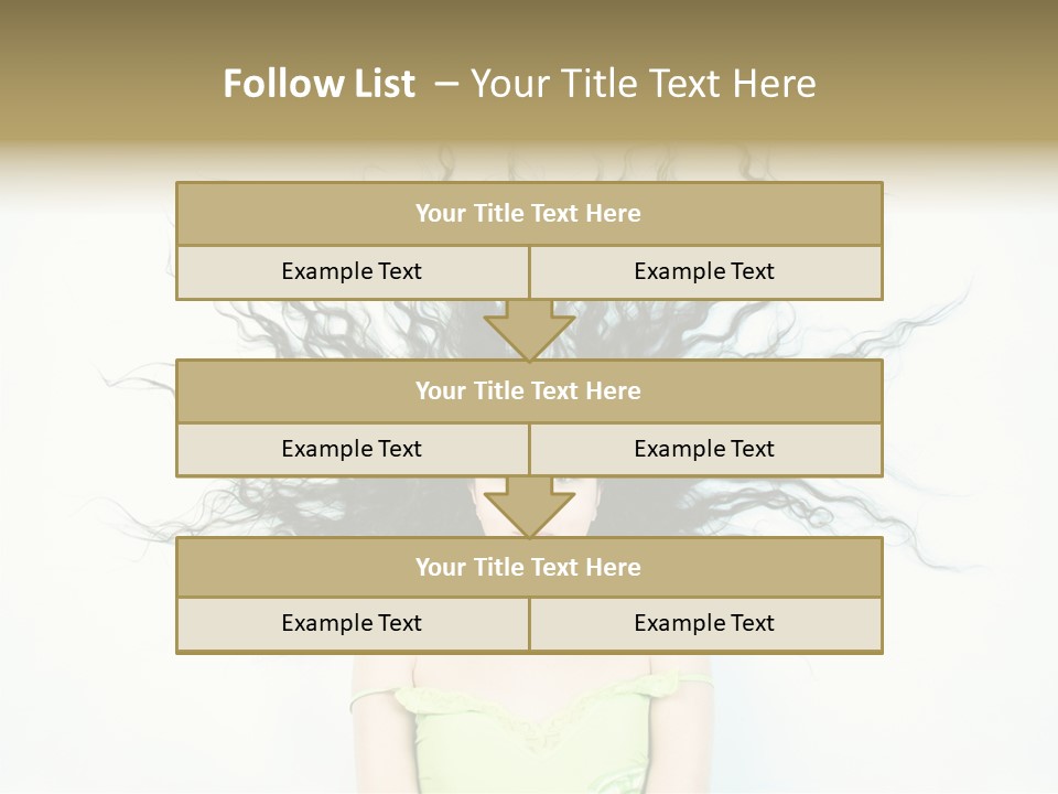 Hairstyle Funny Soft PowerPoint Template