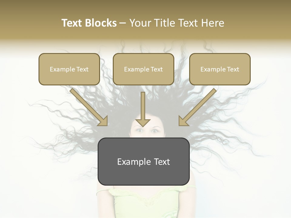 Hairstyle Funny Soft PowerPoint Template