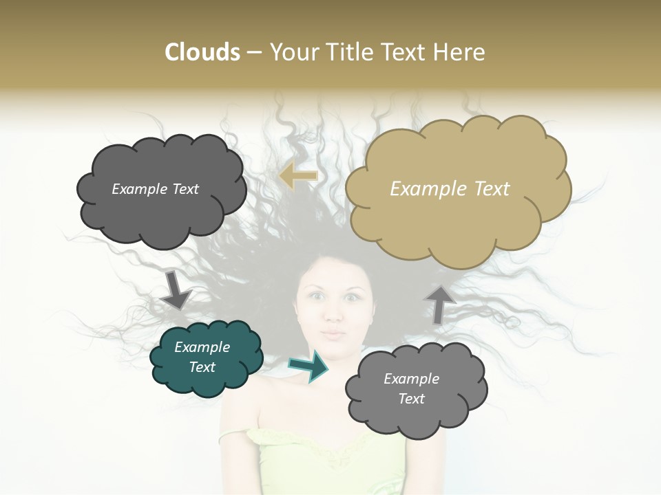 Hairstyle Funny Soft PowerPoint Template