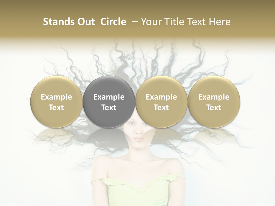 Hairstyle Funny Soft PowerPoint Template