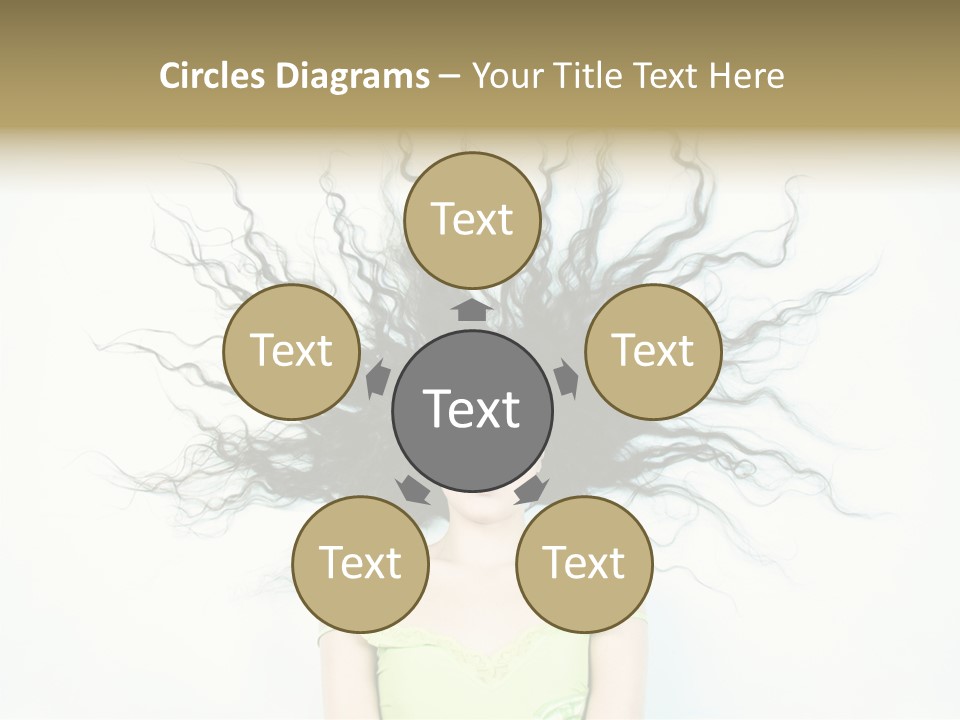 Hairstyle Funny Soft PowerPoint Template