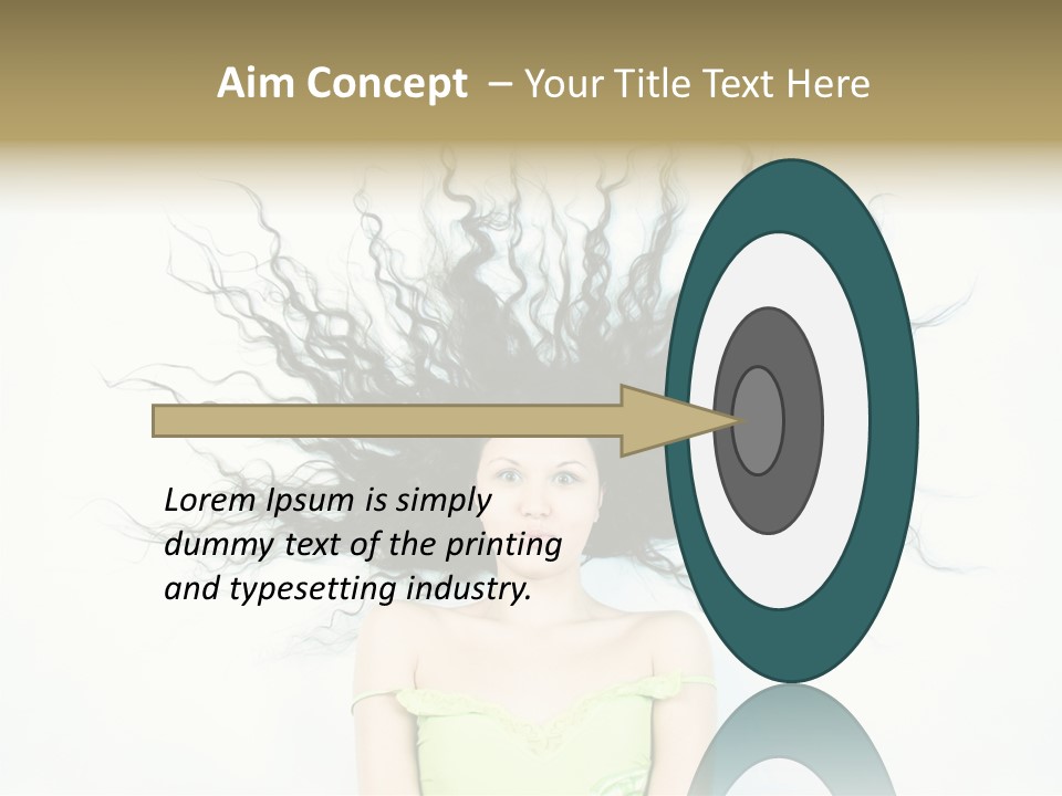 Hairstyle Funny Soft PowerPoint Template