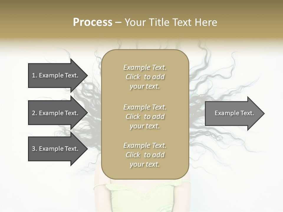 Hairstyle Funny Soft PowerPoint Template
