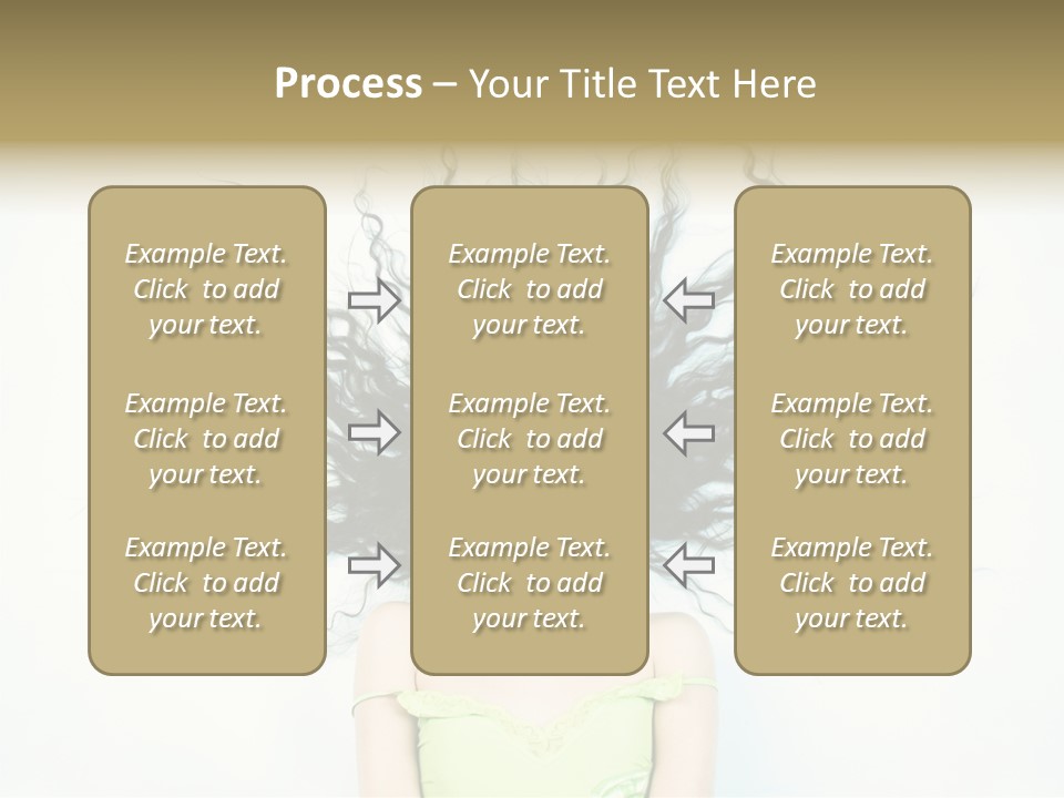 Hairstyle Funny Soft PowerPoint Template