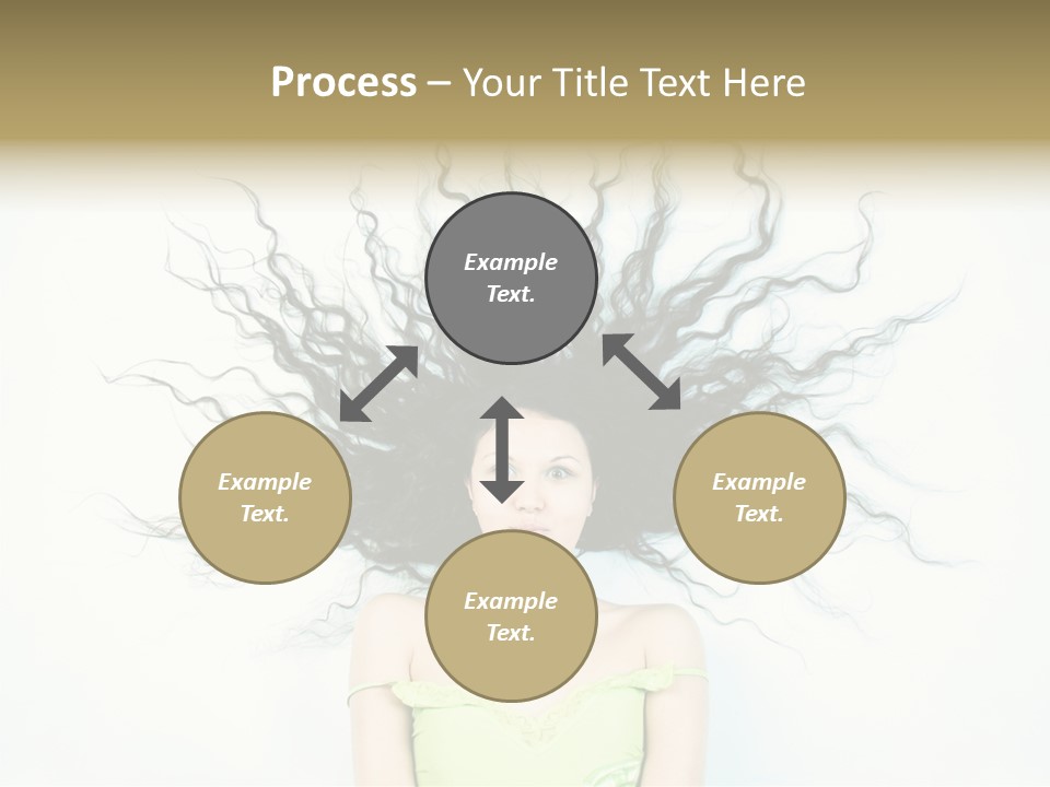 Hairstyle Funny Soft PowerPoint Template