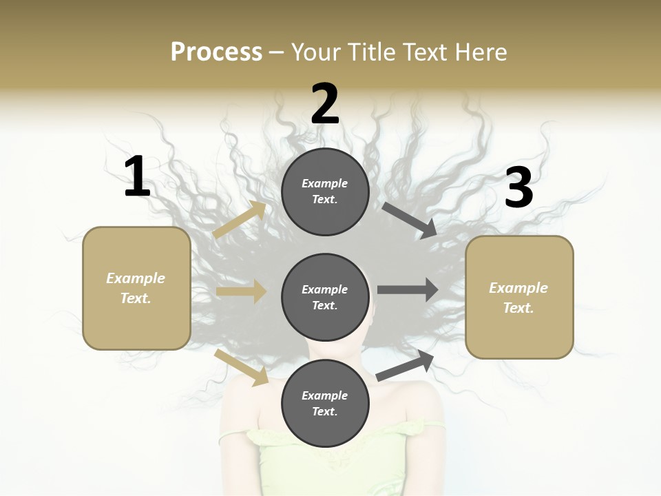 Hairstyle Funny Soft PowerPoint Template