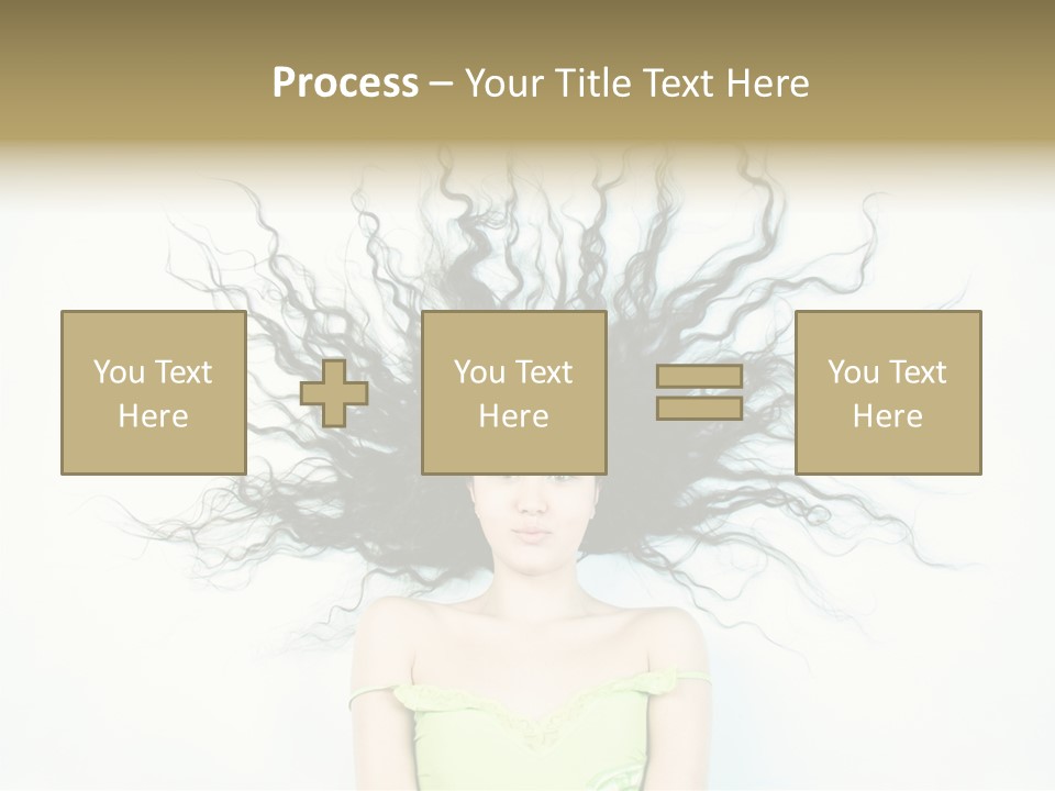 Hairstyle Funny Soft PowerPoint Template