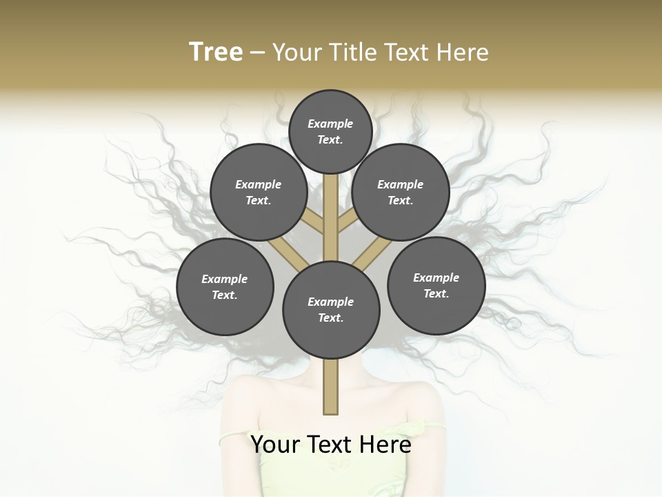 Hairstyle Funny Soft PowerPoint Template