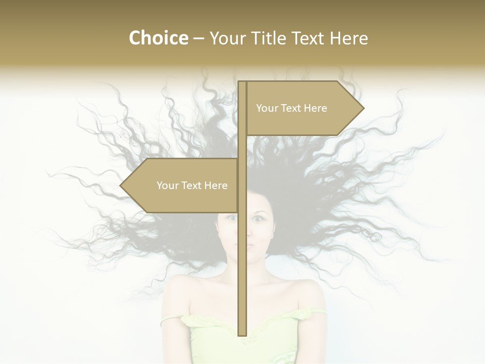 Hairstyle Funny Soft PowerPoint Template