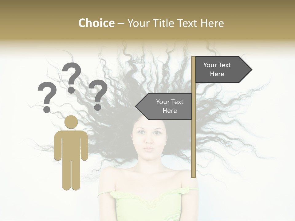 Hairstyle Funny Soft PowerPoint Template