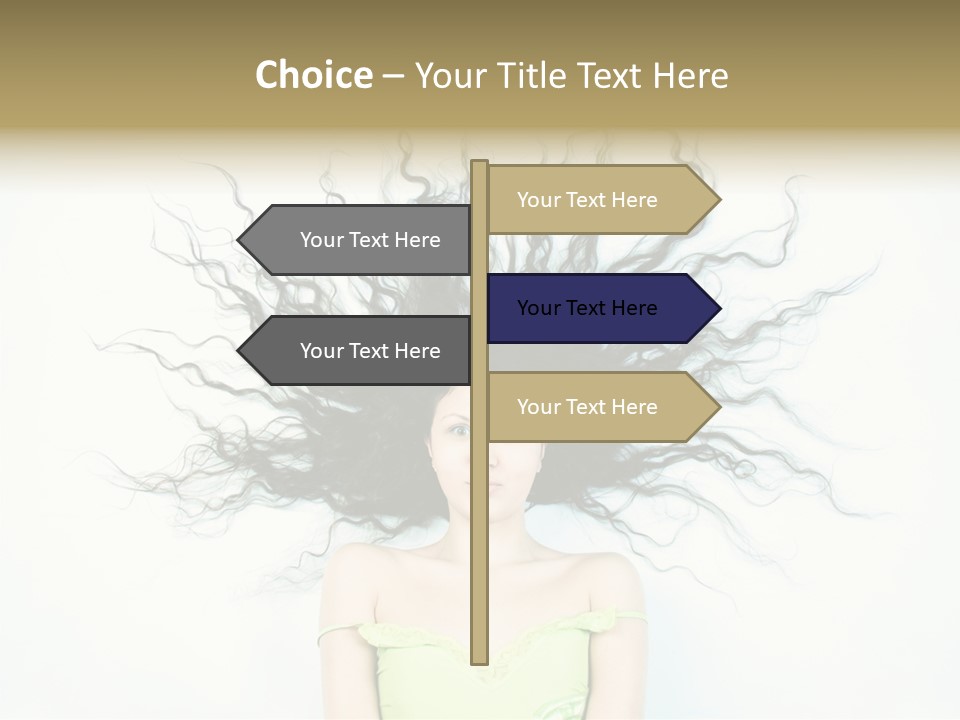 Hairstyle Funny Soft PowerPoint Template