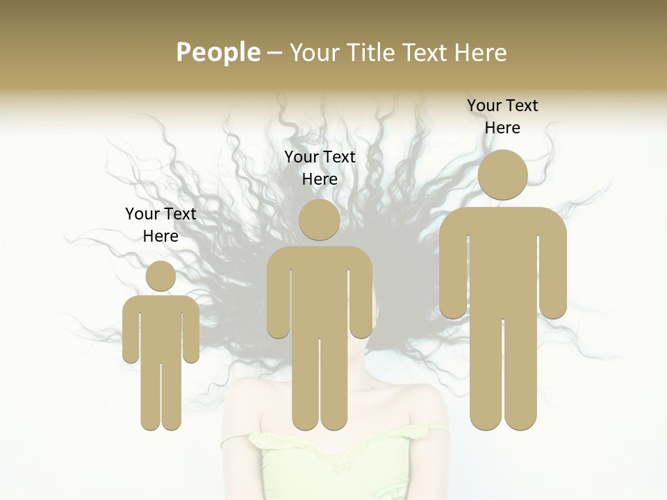 Hairstyle Funny Soft PowerPoint Template